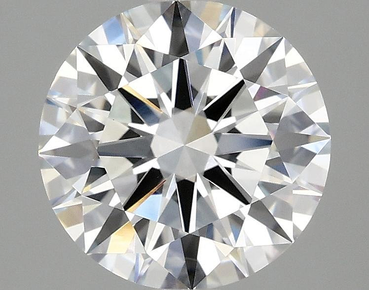 2.57 Carat Round Shaped Ideal Cut VVS2 IGI Certified Lab Grown Diamond