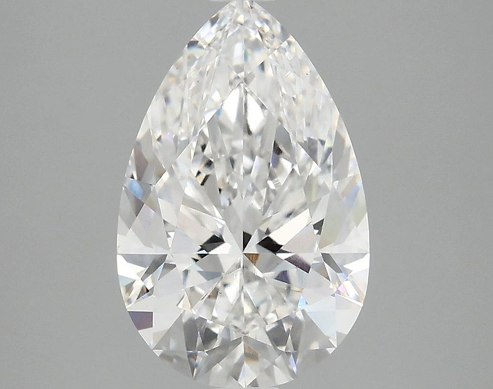 3.08 Carat Pear Shaped Ideal Cut VS1 IGI Certified Lab Grown Diamond
