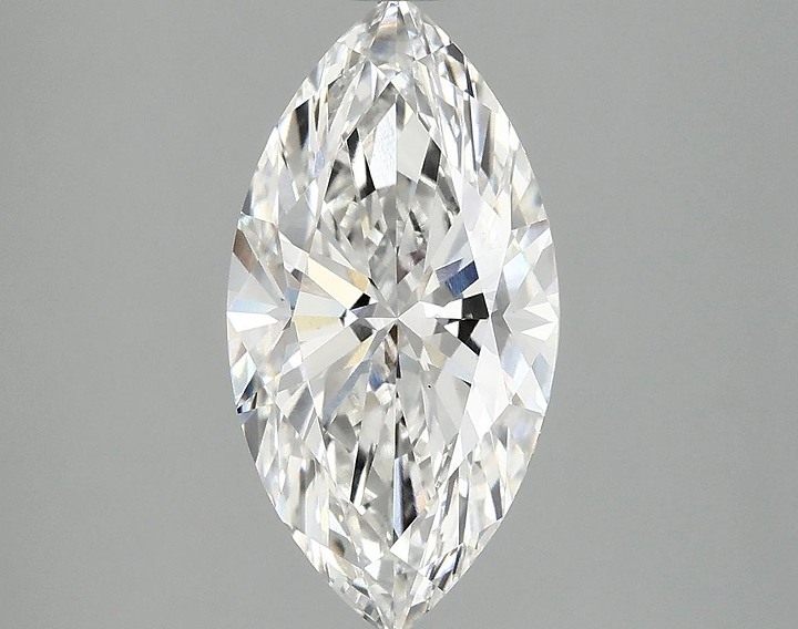 2.57 Carat Marquise Shaped Ideal Cut VS1 IGI Certified Lab Grown Diamond