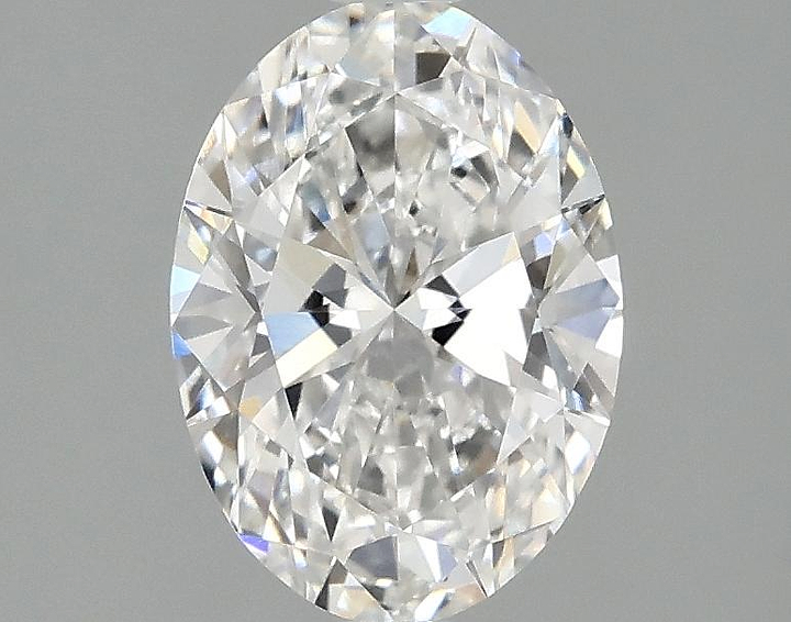 1.45 Carat Oval Shaped Ideal Cut VVS2 IGI Certified Lab Grown Diamond
