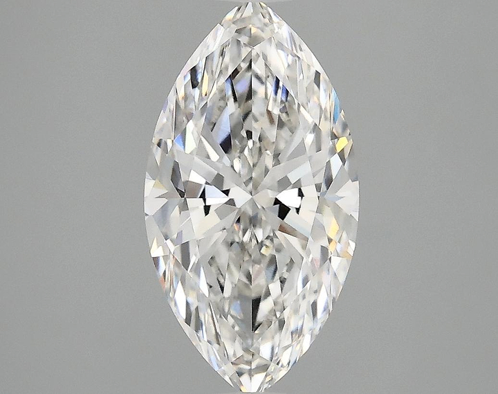 2.01 Carat Marquise Shaped Excellent Cut VVS2 IGI Certified Lab Grown Diamond