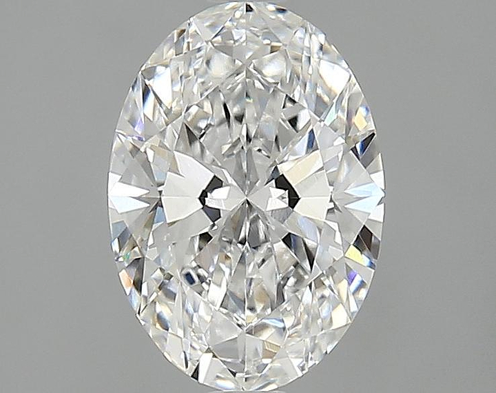 1.59 Carat Oval Shaped Ideal Cut VVS2 IGI Certified Lab Grown Diamond