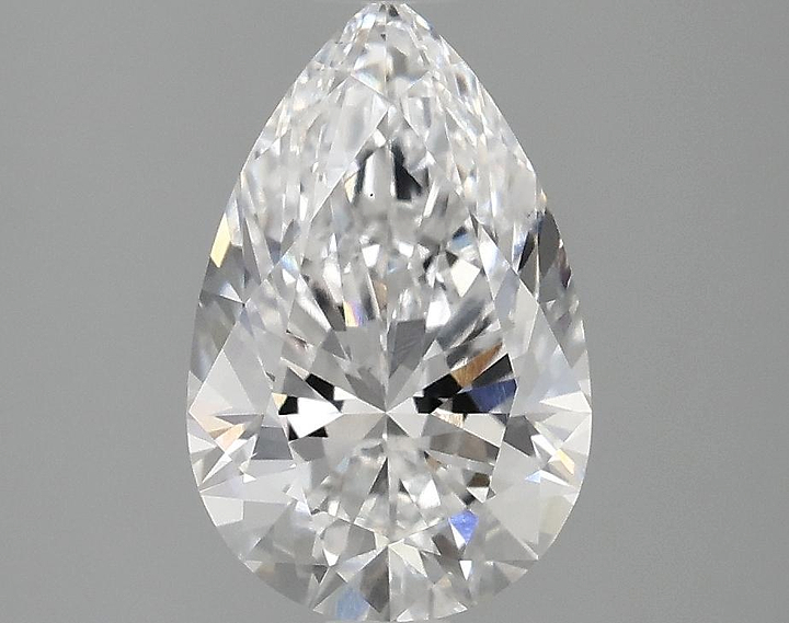 2.09 Carat Pear Shaped Ideal Cut VS1 IGI Certified Lab Grown Diamond