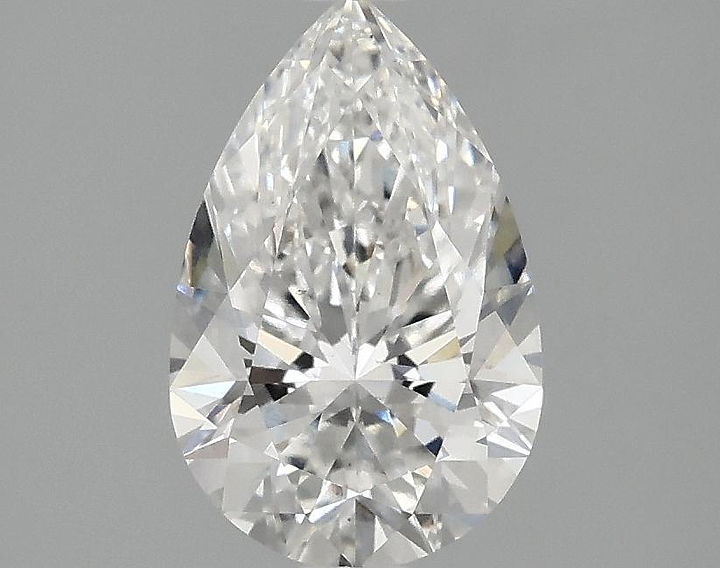 1.53 Carat Pear Shaped Ideal Cut VS2 IGI Certified Lab Grown Diamond