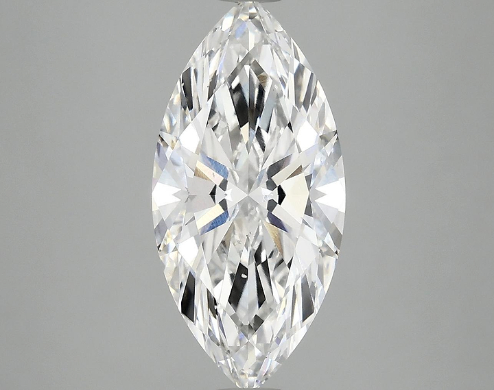 3.05 Carat Marquise Shaped Excellent Cut VS2 IGI Certified Lab Grown Diamond