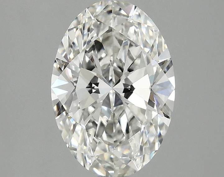 2.03 Carat Oval Shaped Ideal Cut VVS2 IGI Certified Lab Grown Diamond
