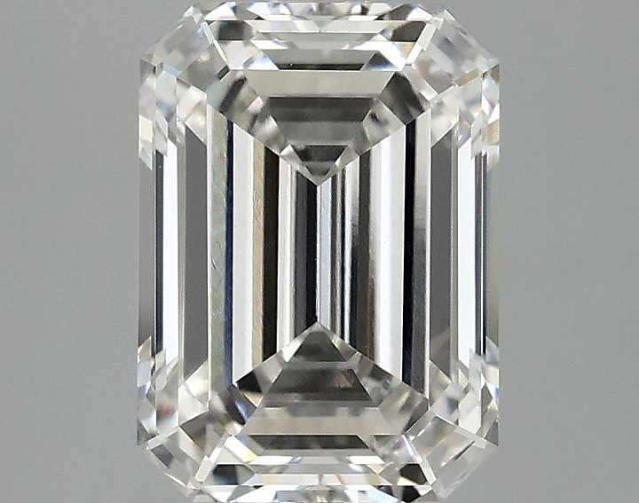 2.86 Carat Emerald Shaped Excellent Cut VVS2 IGI Certified Lab Grown Diamond