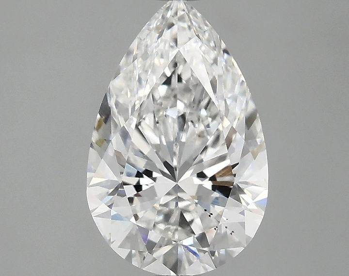 2.1 Carat Pear Shaped Ideal Cut VS2 IGI Certified Lab Grown Diamond