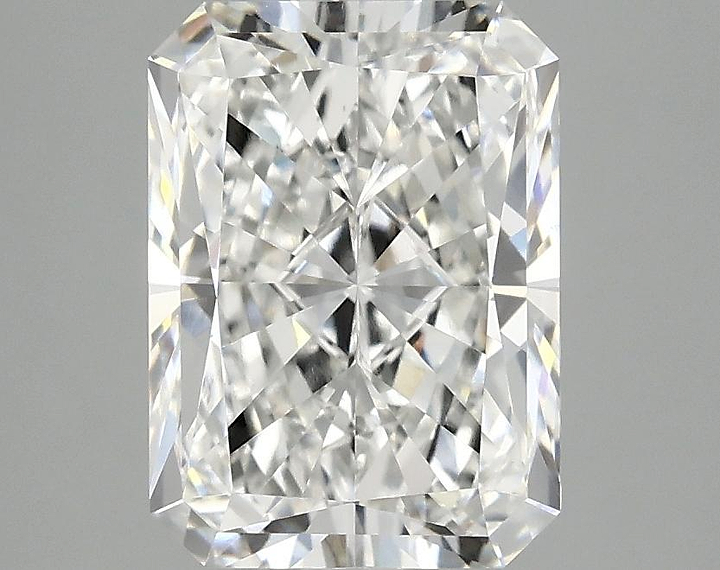 2.97 Carat Radiant Shaped Excellent Cut VVS2 IGI Certified Lab Grown Diamond