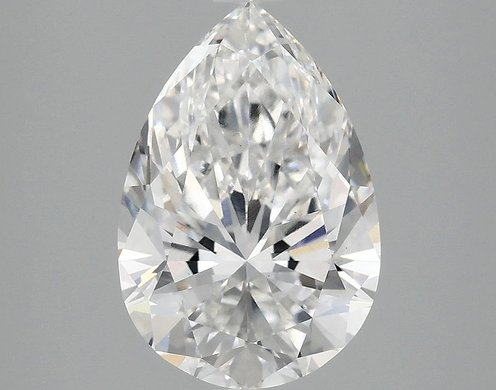 3.09 Carat Pear Shaped Excellent Cut VS1 IGI Certified Lab Grown Diamond