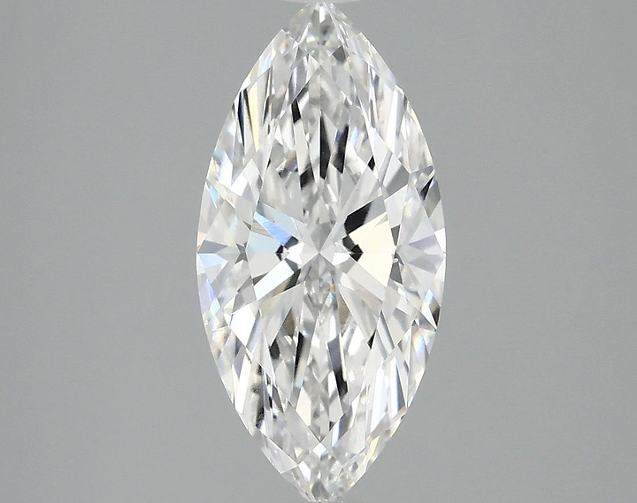 2.06 Carat Marquise Shaped Excellent Cut VVS2 IGI Certified Lab Grown Diamond