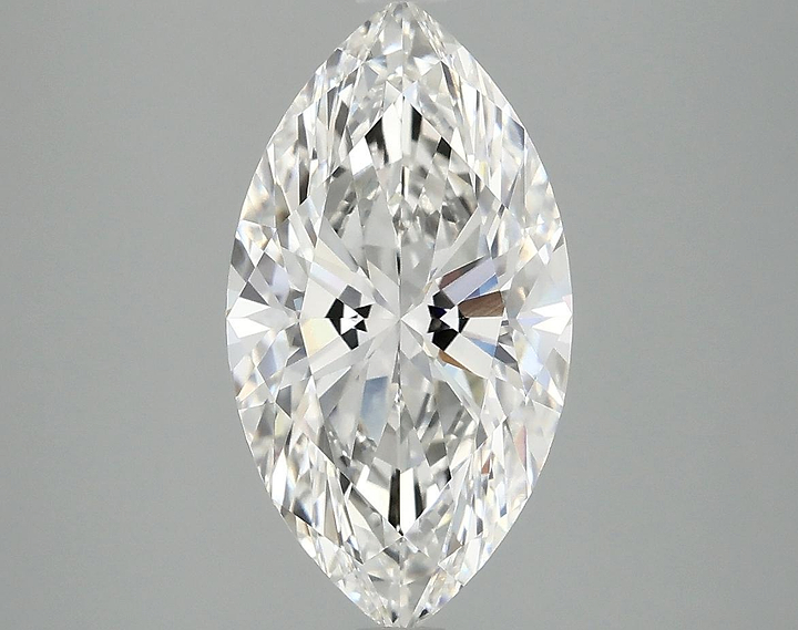 3.02 Carat Marquise Shaped Excellent Cut VS2 IGI Certified Lab Grown Diamond