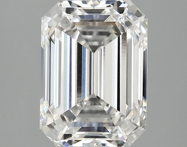 2.87 Carat Emerald Shaped Excellent Cut VS1 IGI Certified Lab Grown Diamond