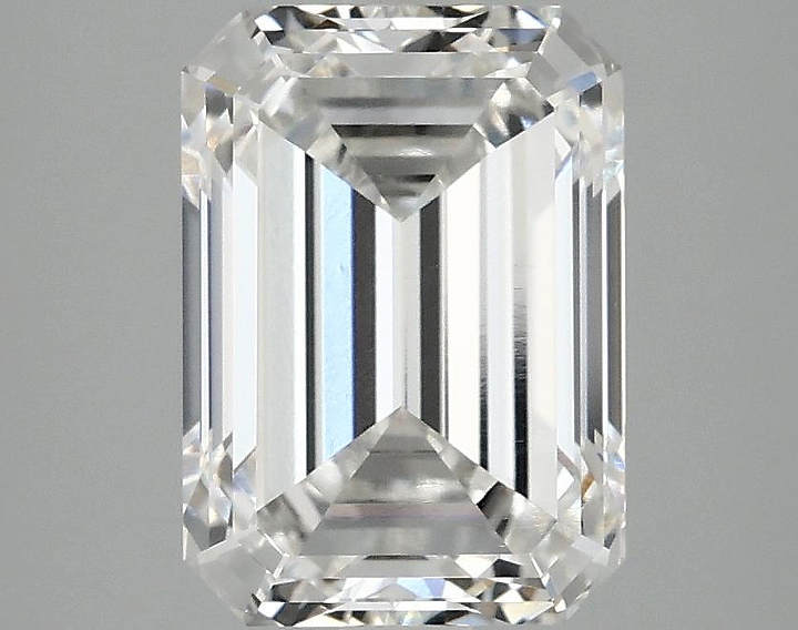 3.04 Carat Emerald Shaped Ideal Cut VVS2 IGI Certified Lab Grown Diamond