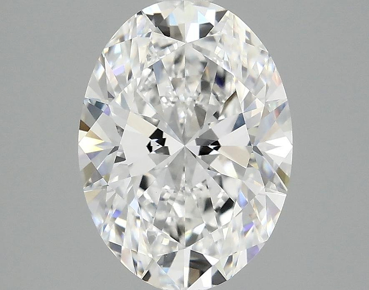 2.5 Carat Oval Shaped Excellent Cut VVS2 IGI Certified Lab Grown Diamond