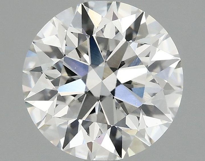 2.15 Carat Round Shaped Excellent Cut VVS2 IGI Certified Lab Grown Diamond