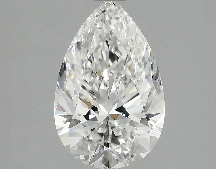 2.09 Carat Pear Shaped Ideal Cut VS1 IGI Certified Lab Grown Diamond