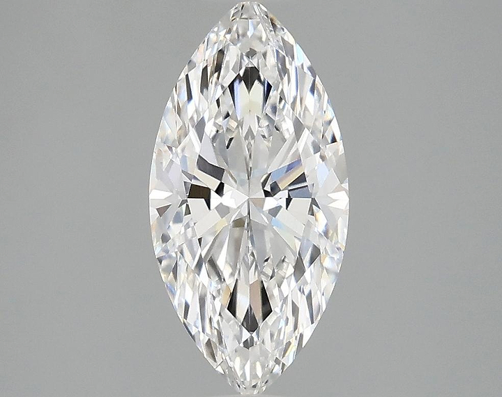 1.48 Carat Marquise Shaped Ideal Cut VVS2 IGI Certified Lab Grown Diamond