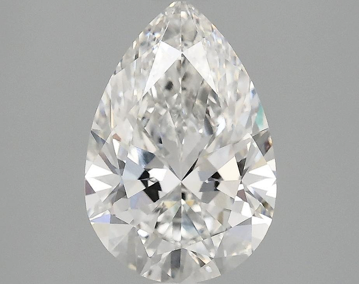 2.05 Carat Pear Shaped Excellent Cut VVS2 IGI Certified Lab Grown Diamond