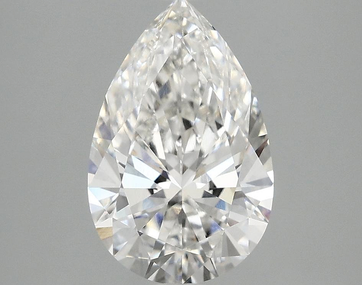 2.08 Carat Pear Shaped Ideal Cut VVS2 IGI Certified Lab Grown Diamond