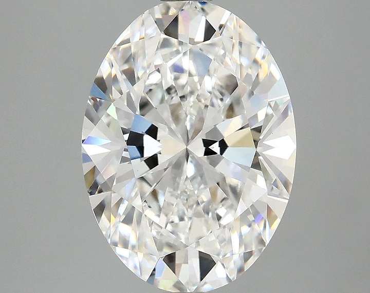 4.07 Carat Oval Shaped Excellent Cut VVS2 IGI Certified Lab Grown Diamond