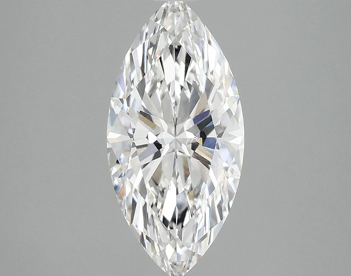 2.08 Carat Marquise Shaped Excellent Cut VS1 IGI Certified Lab Grown Diamond