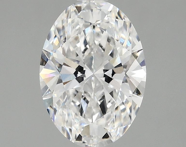 1.55 Carat Oval Shaped Ideal Cut VVS2 IGI Certified Lab Grown Diamond