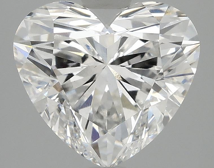 3.09 Carat Heart Shaped Ideal Cut VS2 IGI Certified Lab Grown Diamond