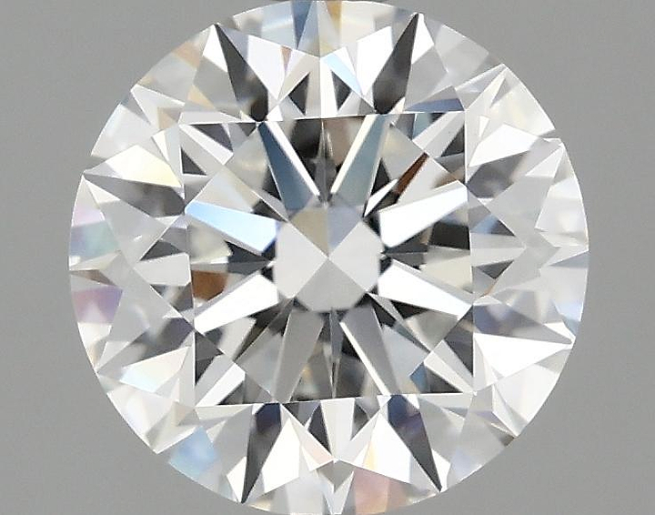2.07 Carat Round Shaped Excellent Cut VVS2 IGI Certified Lab Grown Diamond