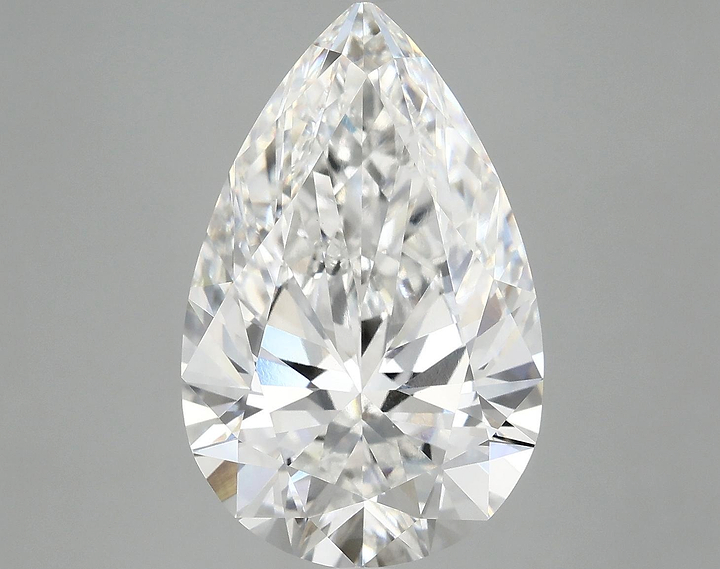 7.16 Carat Pear Shaped Ideal Cut VVS2 IGI Certified Lab Grown Diamond