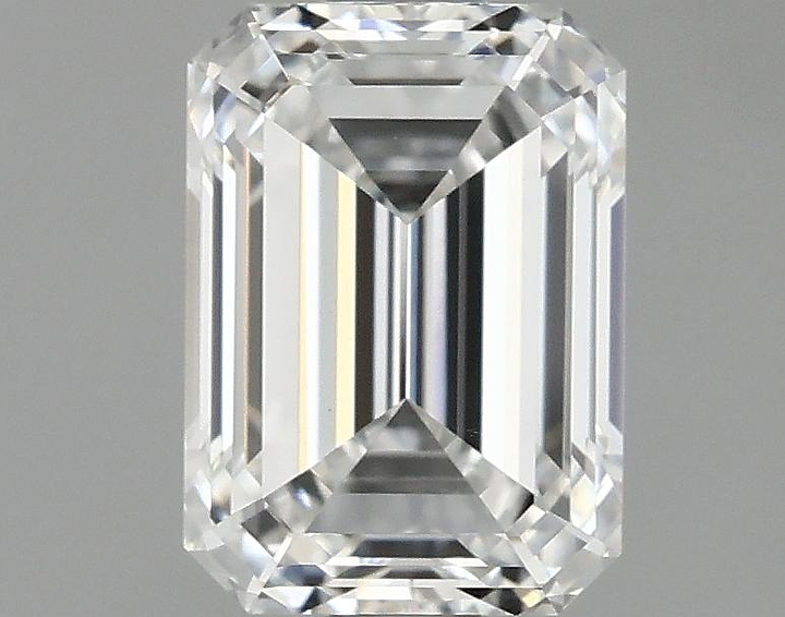 1.08 Carat Emerald Shaped Excellent Cut VVS2 IGI Certified Lab Grown Diamond