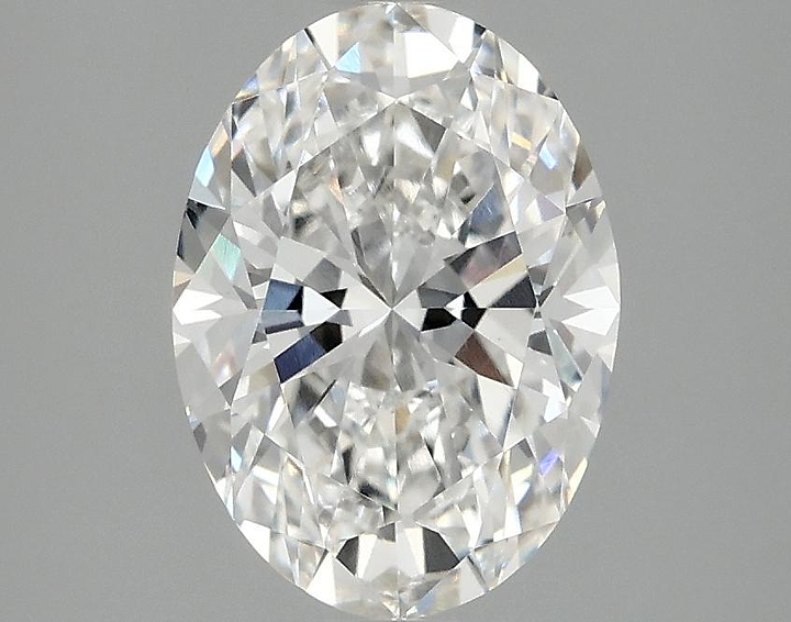 2.05 Carat Oval Shaped Ideal Cut VVS2 IGI Certified Lab Grown Diamond