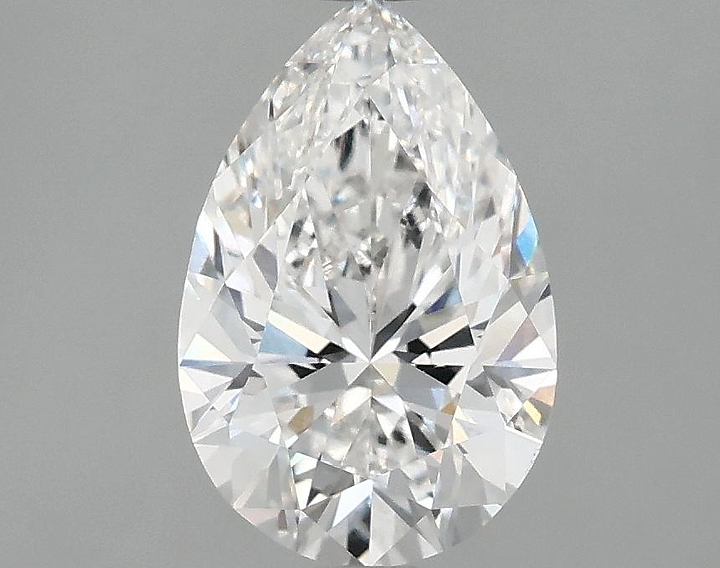 1.97 Carat Pear Shaped Excellent Cut VVS2 IGI Certified Lab Grown Diamond