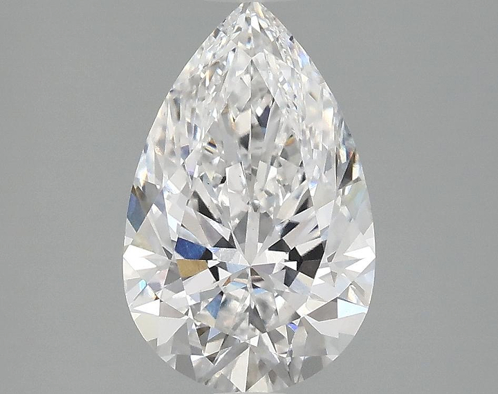 2.09 Carat Pear Shaped Ideal Cut VS1 IGI Certified Lab Grown Diamond