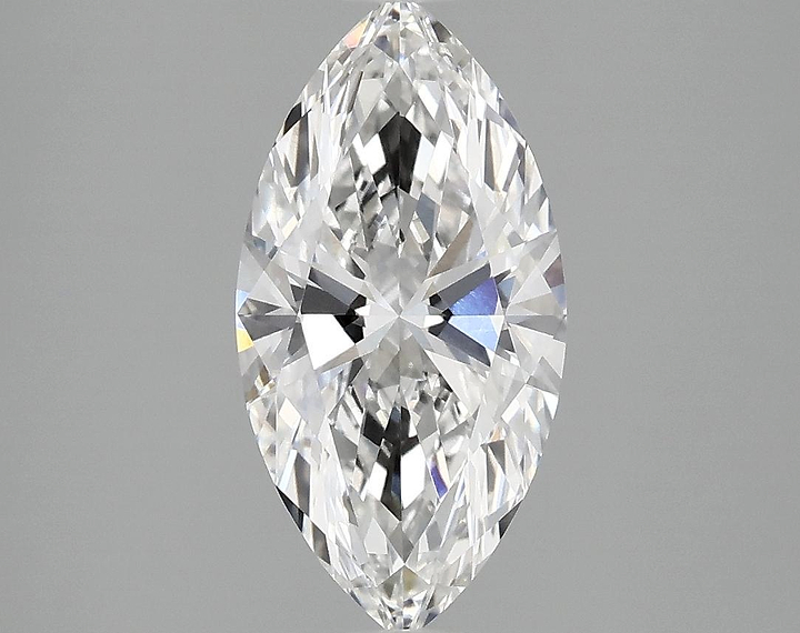 1.93 Carat Marquise Shaped Ideal Cut VVS2 IGI Certified Lab Grown Diamond