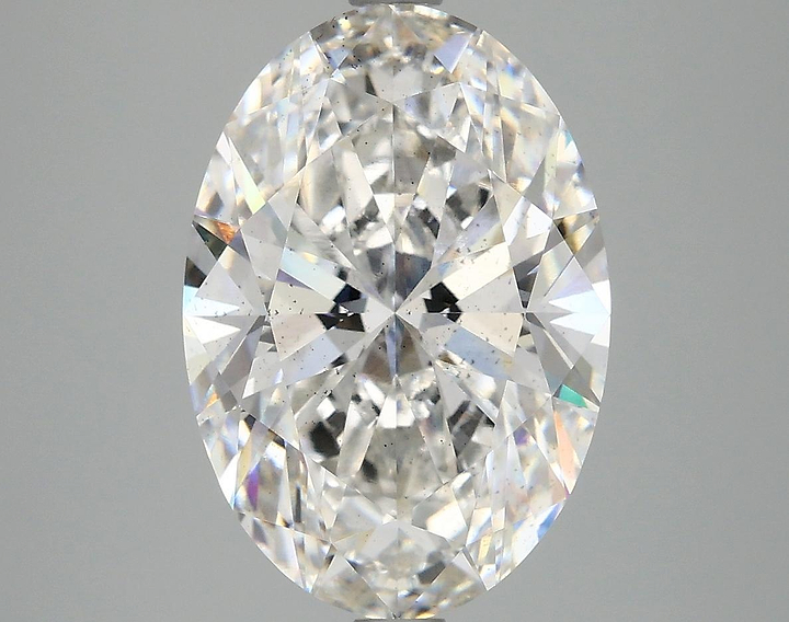 5.09 Carat Oval Shaped Ideal Cut SI1 IGI Certified Lab Grown Diamond