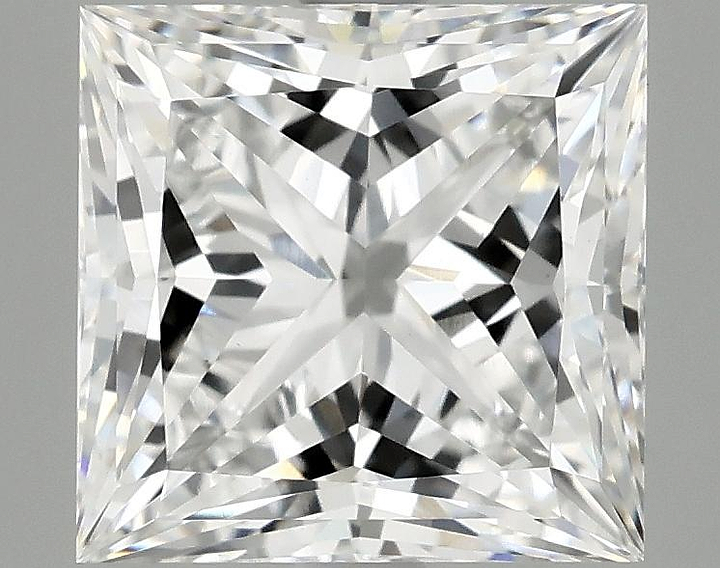 2.9 Carat Princess Shaped Ideal Cut VS1 IGI Certified Lab Grown Diamond