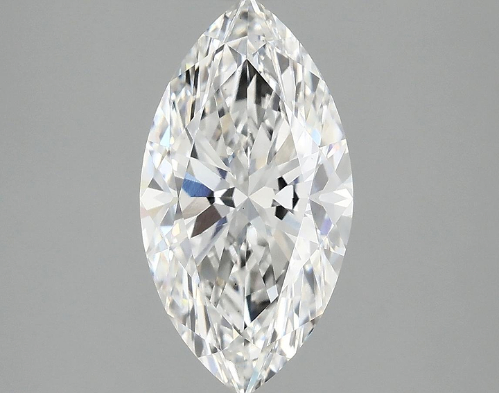 2.09 Carat Marquise Shaped Excellent Cut VS1 IGI Certified Lab Grown Diamond