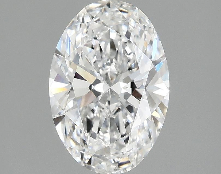 1.47 Carat Oval Shaped Ideal Cut VVS2 IGI Certified Lab Grown Diamond