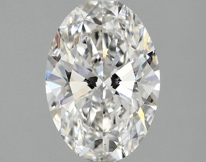1.55 Carat Oval Shaped Ideal Cut VVS2 IGI Certified Lab Grown Diamond