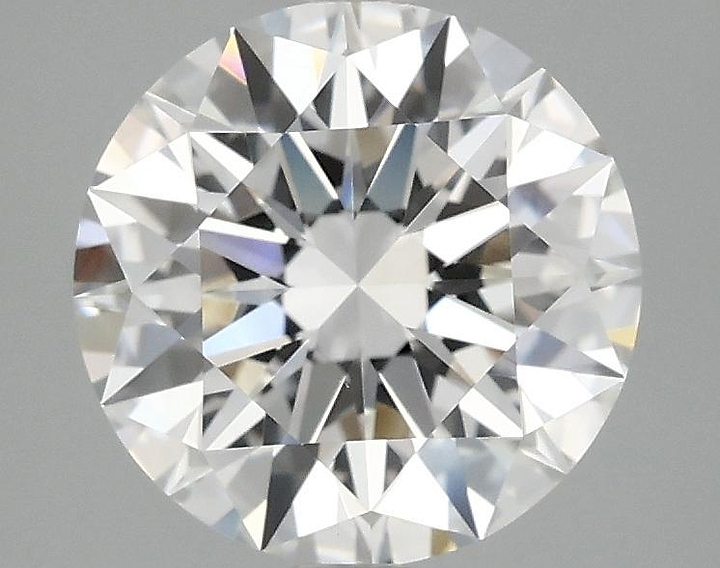 2.56 Carat Round Shaped Ideal Cut VVS2 IGI Certified Lab Grown Diamond