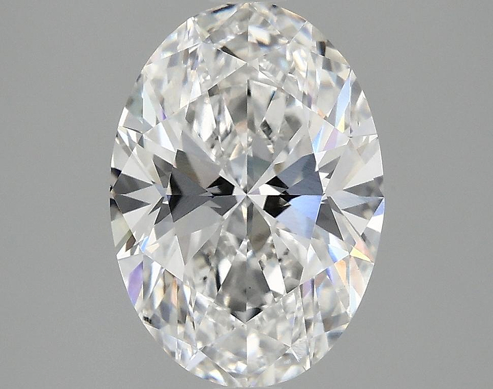 2.5 Carat Oval Shaped Ideal Cut VS1 IGI Certified Lab Grown Diamond