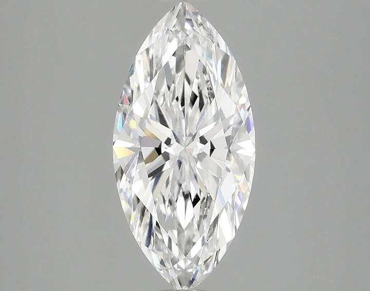 1.89 Carat Marquise Shaped Excellent Cut VVS2 IGI Certified Lab Grown Diamond