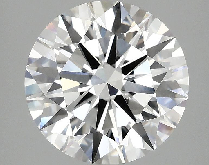 2.83 Carat Round Shaped Excellent Cut VVS2 IGI Certified Lab Grown Diamond
