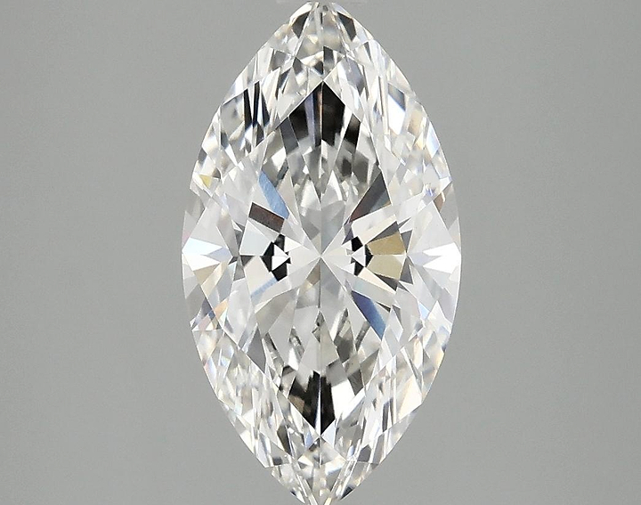2.02 Carat Marquise Shaped Excellent Cut VVS2 IGI Certified Lab Grown Diamond