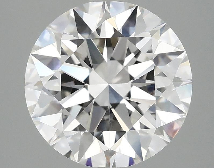 3.07 Carat Round Shaped Ideal Cut VVS2 IGI Certified Lab Grown Diamond