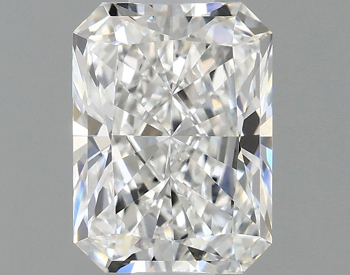 0.98 Carat Radiant Shaped Excellent Cut VVS2 IGI Certified Lab Grown Diamond
