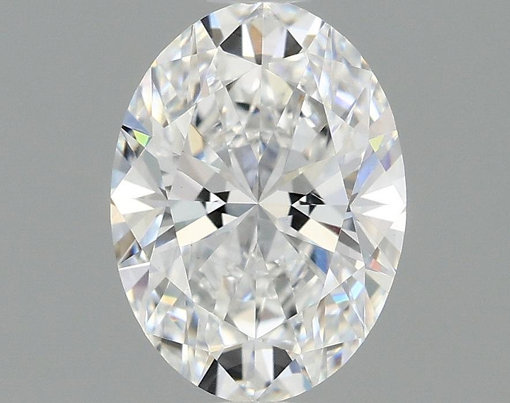 0.97 Carat Oval Shaped Excellent Cut VVS2 IGI Certified Lab Grown Diamond
