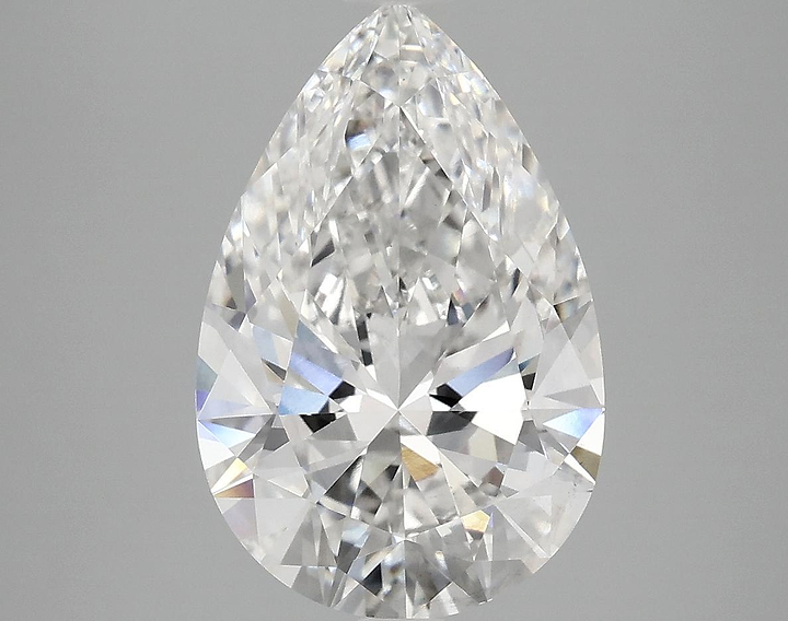 4.08 Carat Pear Shaped Excellent Cut VS2 IGI Certified Lab Grown Diamond