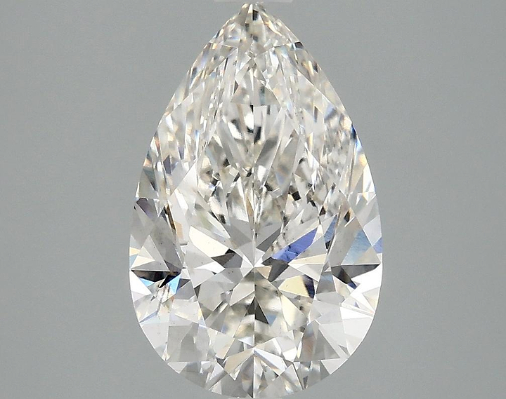 2.52 Carat Pear Shaped Ideal Cut VS2 IGI Certified Lab Grown Diamond